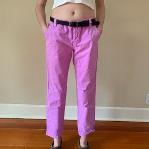 Khaki Pants in Pink